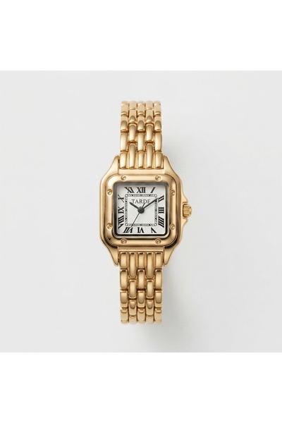 GOLD ANGULAR KADIN SAATİ