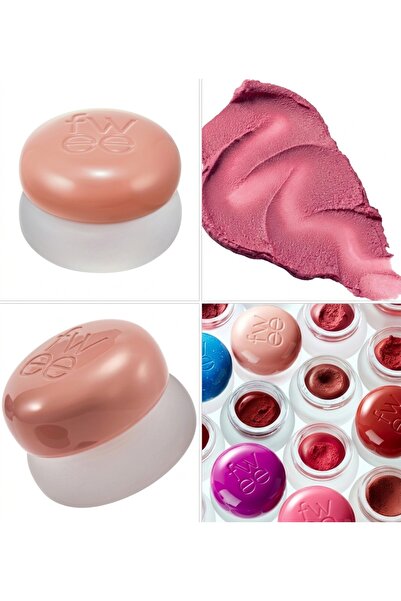 Fwee Lip & Cheek Blurry Pudding Pot - Ruj Ve Allık ND01 Oh!