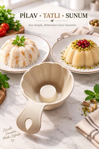 Awesomecrochet Rice and Dessert Presentation Mold Colorful Plastic Shaper Serving Mold Practical Kitchen Gadget 1 Piece