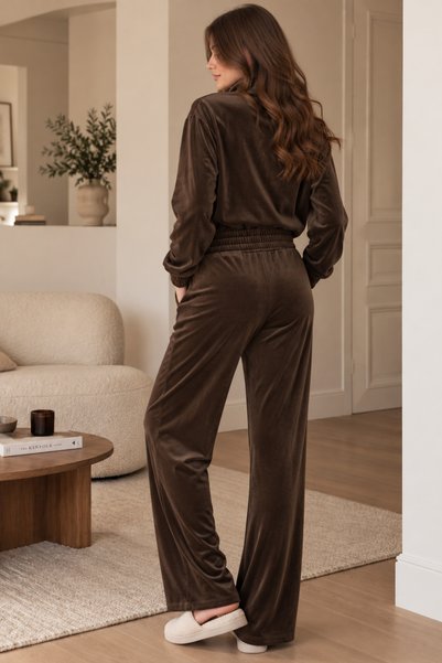 HÇ Hülya Çelik KİDSWEAR 2018 Kadın Kadife Eşofman Takımı
