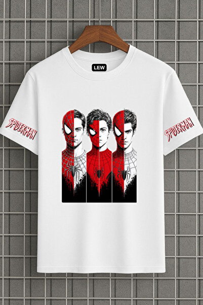 lovver Spider-Man Superhero Premium Printed Cotton Concept T-Shirt with Sleev...