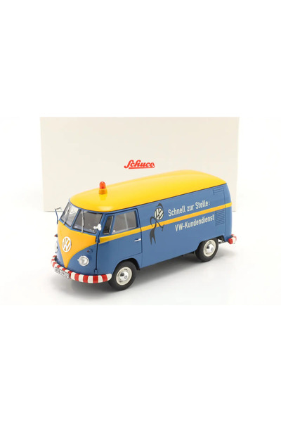 Schuco Sigilat- Volkswagen T1a Van Service 1962 SCHUCO- Scara 1:18