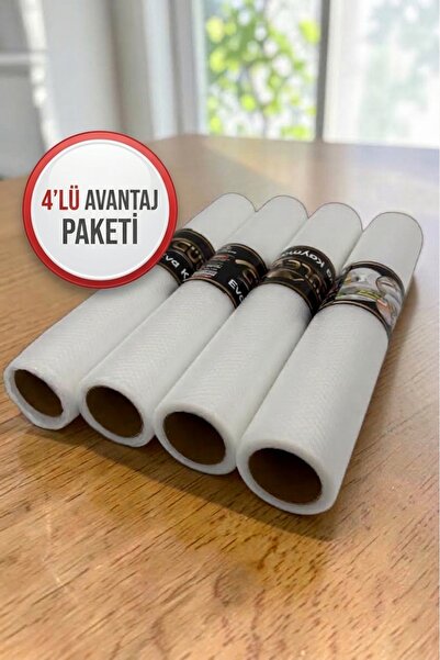 EVEN’s Şeffaf Kaydırmaz 10Metre 4 Lü Paket Çekmece Ve Raf Örtüsü Mutfak Dolab...