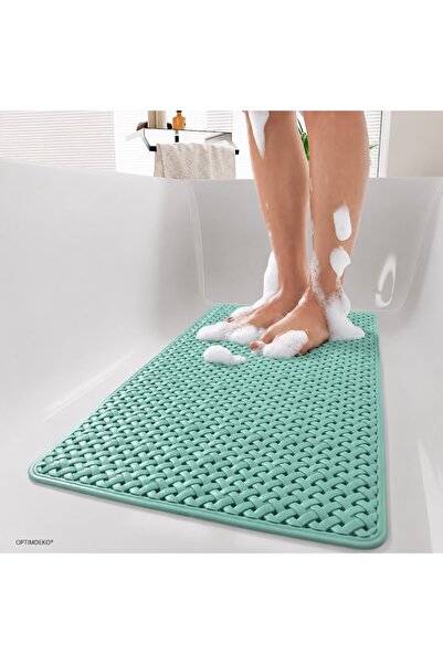 OPTIM DEKO OPTIMDEKO ®   Covoraș antiderapant pentru cadă sau duș, Verde, PVC...