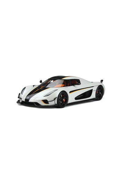 GT Sigilat- Koenigsegg Regera 2018 Alb SPIRIT- Scara, 1:18