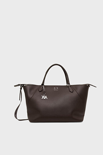 Armani Exchange حقيبة نسائية بشعار وحزام قابل للإزالة XW003142 AF26569 U6032