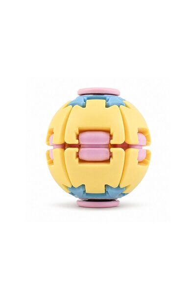 Flippy Jucarie Antistres Rotativa, Flippy, Model Minge Push and Spin, Rotire ...