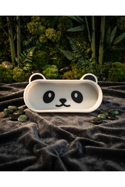 Panda Figürlü Gözlük Tutacağı ve Stand / Sevimli Figür Masaüstü Gözlük Stand