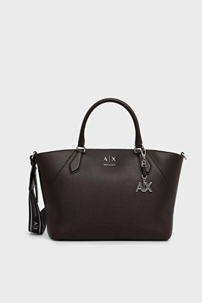 Armani Exchange حقيبة نسائية بشعار وحزام قابل للإزالة XW003086 AF26569 U6032