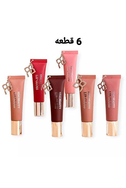 real beauty مجموعة قلوس شفايف 6 لون