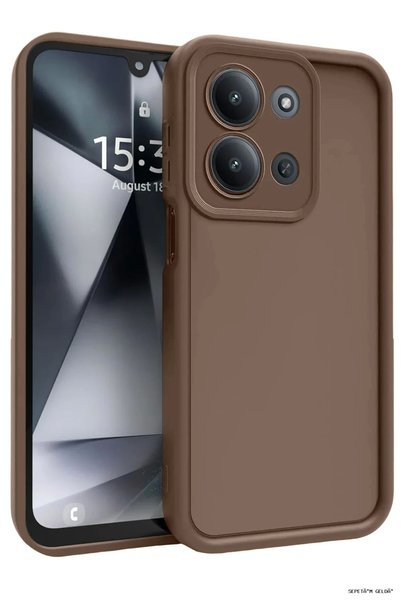 New Face Spt-Gld Newface Redmi 15C 4g Viera Silicone (15816) - Brown