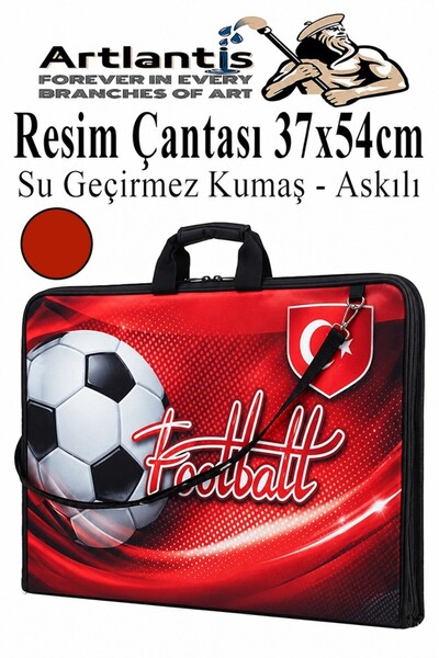 Artlantis Resim Çantası Desenli Kumaş 37x54 cm 1 Adet Kız ve Erkek Teknik Res...