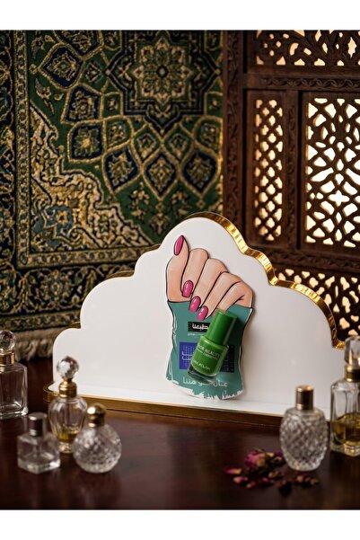 GIFT توزيعات كروت مناكير اخضر مع الثيم اليوم الوطني 96 ( 12 حبة )