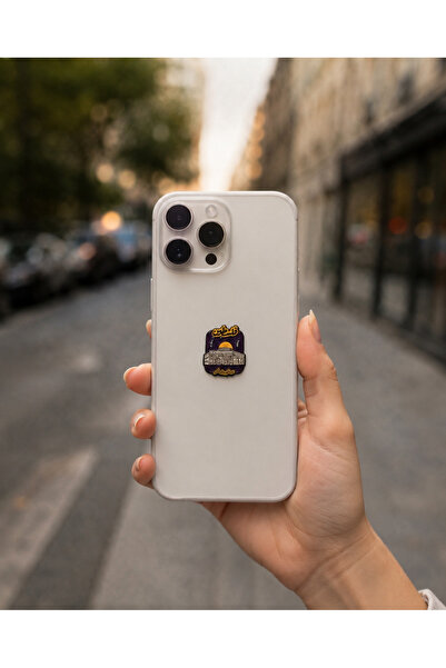 Zaytoon Kubbetü'l-Sahrâ Üzerine Filistin Arapçası Telefon Sticker – 3D Metal ...