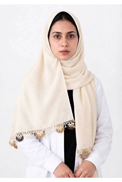 Veil Designer طرحة بوال شغل تركي بقماش ياباني شغل يدوي تطريز كروشيه المقاس : ...