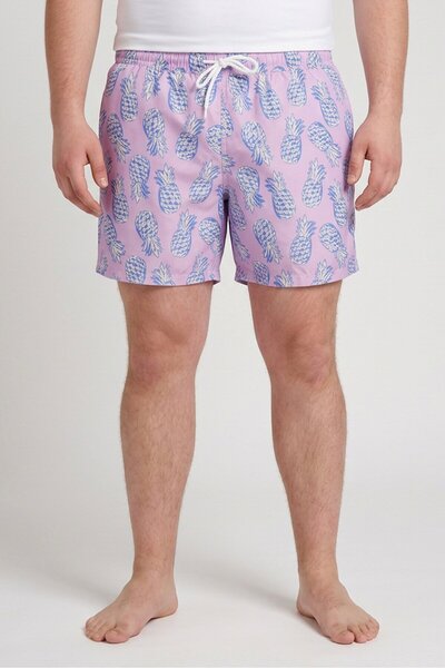 Blue Wave Men Graphic Print Board Shorts, Multicolor