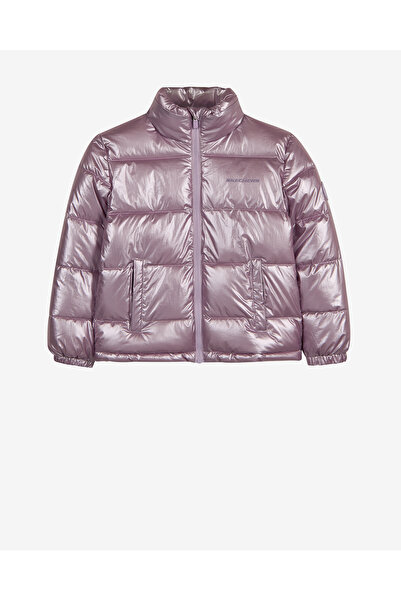 SKECHERS G Puffer Shiny Jacket Büyük Kız Çocuk Lila Mont SK2620098-0258