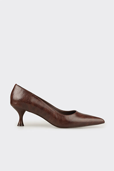 Elle Shoes Kahve Kadın Stiletto