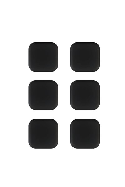 Choice Black-6pc Door Stopper Silicone Handle Bumpers Self Adhesive Mute Anti...