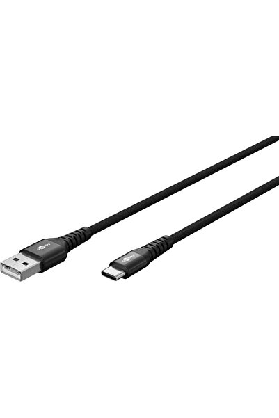 goobay Cablu extrem de flexibil din silicon si textil 3m USB-C 3.1 - USB-A 3....