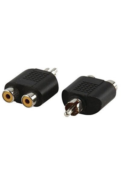 Well Set adaptor RCA tata - 2x RCA mama 2 bucati AC-016-BW