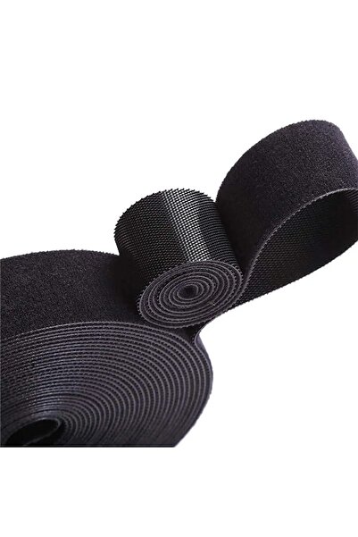Well Organizator de cabluri Banda Velcro 3m x 1.5cm negru ORG-CABLE-T0103BK-WL