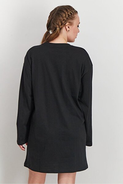 Puma Women Regular Fit Long Sleeve Outdoor Dress, Black