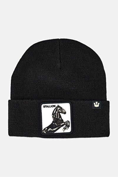 Goorin Bros Men Night Marie Stallion Beanie Hats, Black