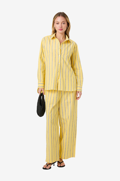 French Connection Rhodes Poplin Nico Stripe Shirt