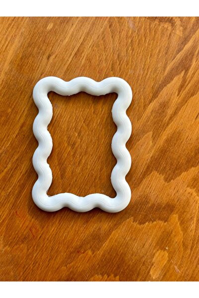 StoreGiz 4 Adet Beyaz Çerçeve Magnet 10x7 cm 3D Baskı Buzdolabı Magneti - Fot...