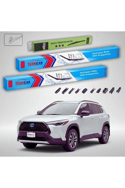 TEAMCAR Υαλοκαθαριστήρες Toyota Corolla Cross SUV 2020-σήμερα |   Σετ Εμπρός ...