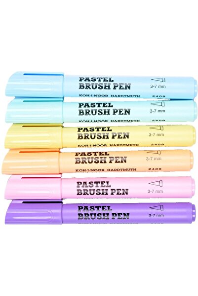 Koh-i Noor Marker Evidentiator Gros Koh-I-Noor, Varf Pensula, Grosime 3-7 mm,...