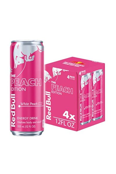 Red Bull مشروب طاقة بنكهة الخوخ الأبيض، إصدار الخوخ