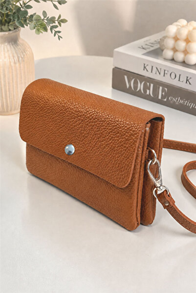 HomeStore Envelope Cover Snap Fastener Shoulder Strap Cover Wallet