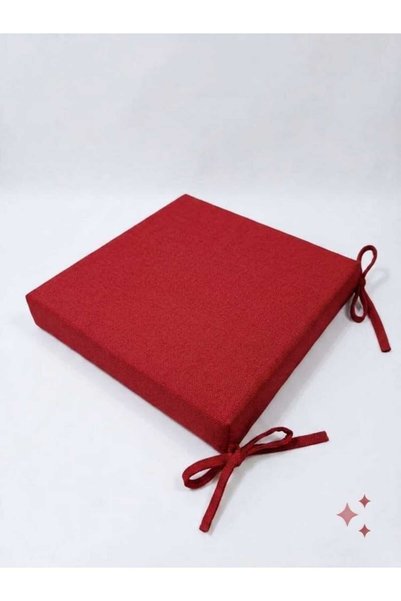 MoMMe SANDALYE MİNDERİ FERMUARLI SU GEÇİRMEZ KETEN DUCK KUMAŞ 40*40 CM 5 CM S...