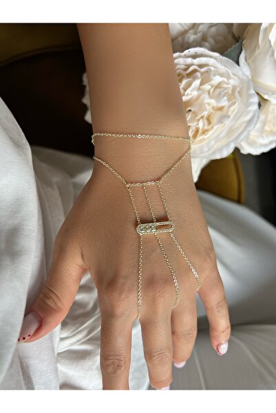 ToffyStore Şahmeran Gold Double Finger Detail