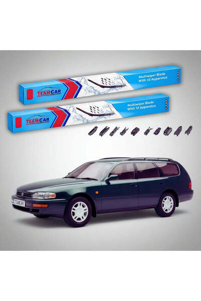TEAMCAR Wipers Toyota Camry V1 Estate 1992-1996 | Front Set Flat Premium – Te...
