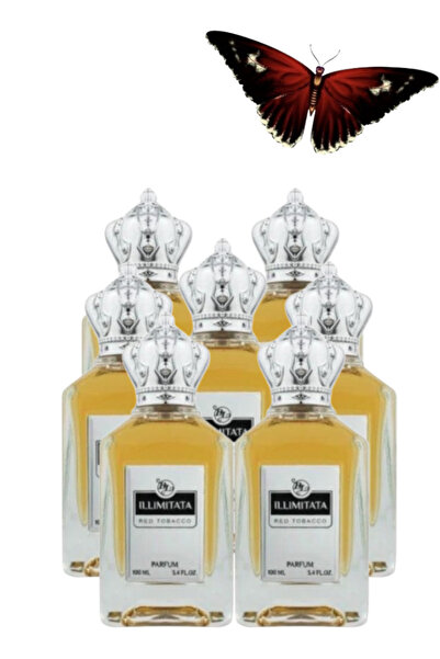 ILLIMITATA 7 قطع عطر التبغ الأحمر 100 مل
