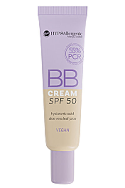 Bell Hipoalergenic BB Cream SPF 50 01, NUDE