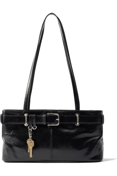 KASTWAVE Vintage Shoulder Bag for Women, Y2K Underarm Purse with Belt Buckle,...