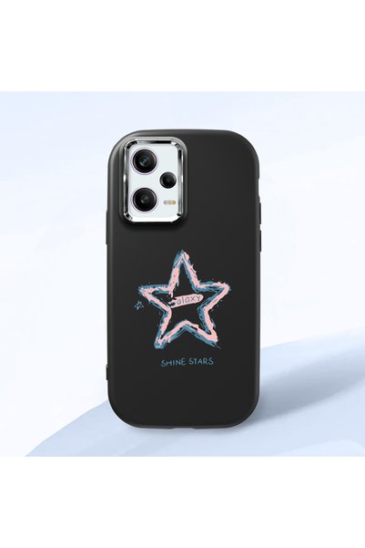 ucuc Poco X5 Pro 5g Compatible Shock-Absorbing Camera Protected Black Silicon...