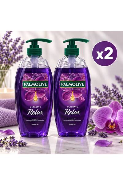 Palmolive 2x 750 Ml relax pump shower gel
