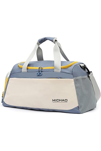 Qiccijoo Sports Gym Bag Travel Duffel Bag with Shoes Compartment and Wet Pock...