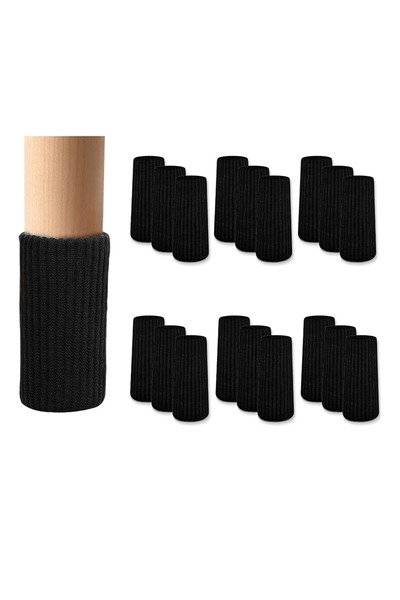 Generic Brand 18 protecții picioare scaun, capace picioare, antiderapant, pro...