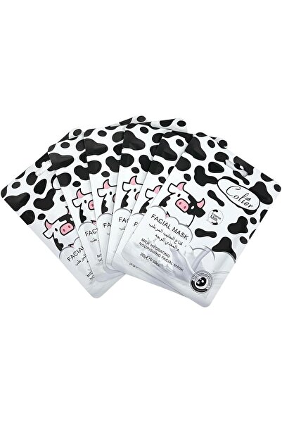 colier Moisturizing and Nourishing Milk Facial Mask, 6 Pieces