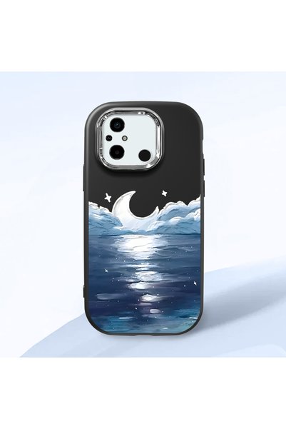 ucuc Poco C55 Compatible Shock-Absorbing Camera Protected Black Silicone Case...