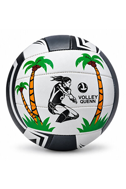 Genel Markalar Pembe Beyaz Voleybol Topu Renkli Desenli Spor ve Antrenman Topu