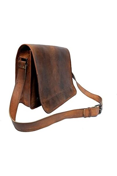 SHYRC Leather Real Messenger Bag for Laptop Briefcase Satchel Men and Women H...