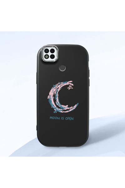 ucuc Poco C31 Compatible Shock-Absorbing Camera Protected Black Silicone Case...