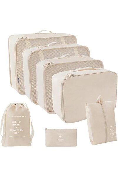 GENERAL 7 Set Packing Cubes for Suitcases, Various Sizes Packing Organizer fo...